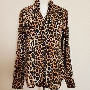 Express Leopard Pattern Blouse